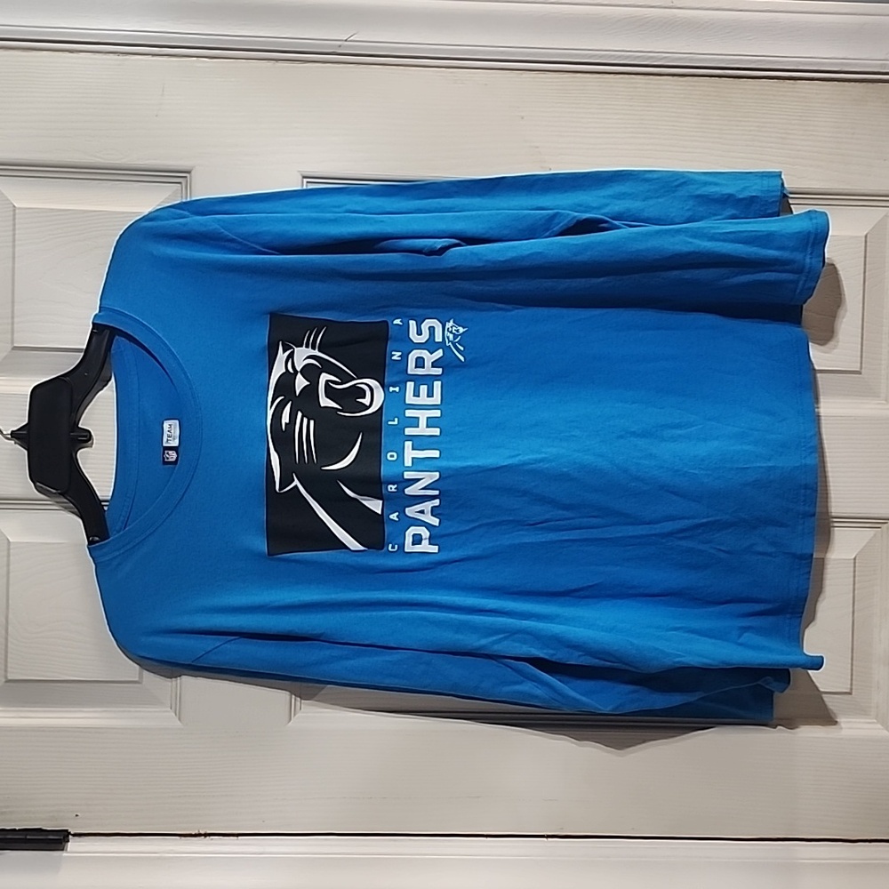 Carolina Panthers Long sleeve t-shirt, women's SZ large